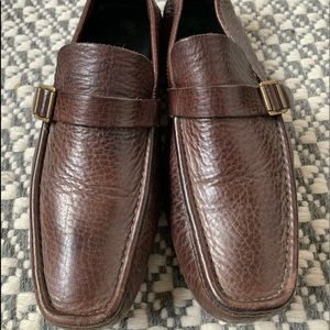 Gucci leather loafers